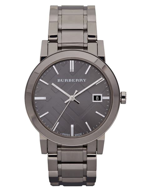 burberry gunmetal watch amazon|Amazon.com: Burberry .